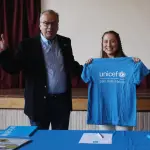 La astrónoma, escritora y divulgadora científica, @terepaneque, fue nombrada Embajadora de UNICEF en Chile, en el  Día Mundial de la Infancia., Unicef Chile