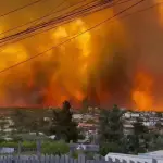 La tarde de este sábado, el Servicio Nacional de Prevención y Respuesta ante Desastres declaró alerta roja para Villa Alemana, Limache, Valparaíso y Santo Domingo., redes sociales