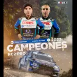 Jorge Martínez se quedó con el campeonato 2023 , Rallymobil.cl