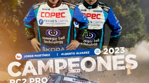 Jorge Martínez se quedó con el campeonato 2023 del Rallymobil en Osorno