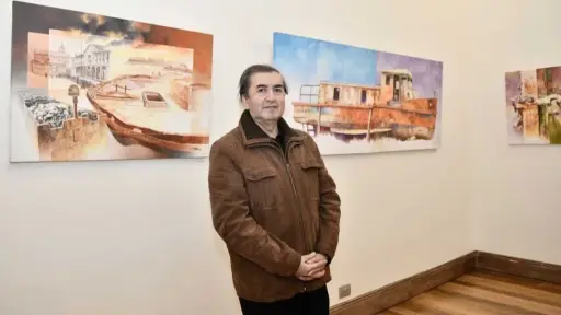 Angelino y destacado artista visual invita a exposición Retrospectiva 45 años Víctor Jara Muñoz 