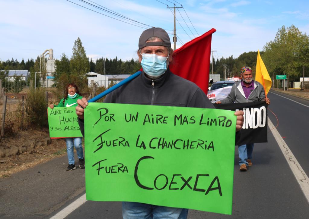 Protestas contra empresa Coexca / Fotografía de Archivo (Cedida)