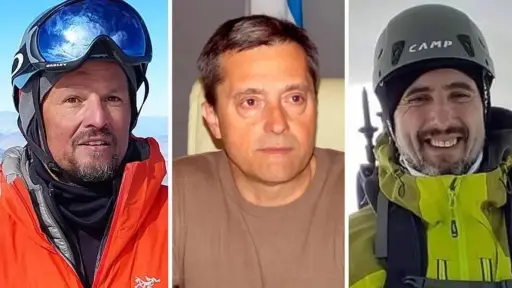 Encuentran sin vida a los tres andinistas argentinos extraviados en Cerro Marmolejo