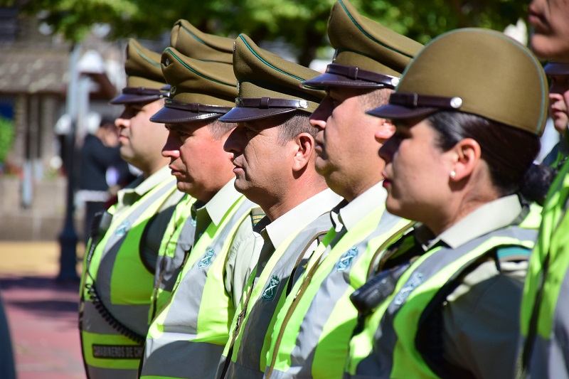 Despliegue policial de carabineros / La Tribuna
