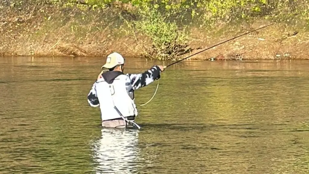 Uno de los momentos de la pesca deportiva, La Tribuna