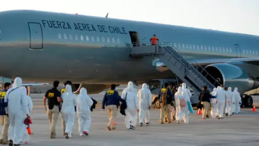 Confirman que se concretó expulsión de migrantes indocumentados tras vuelo fallido a Venezuela