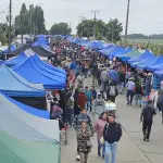 Festividad religiosa en San Carlos Purén , Cuerpo de Bomberos Los Ángeles