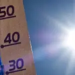 Desde el 19 de enero que las temperaturas máximas en Los Ángeles no bajan de los 30 grados., Cedida