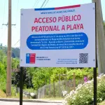 Acceso público a playas del Biobío, Cedida