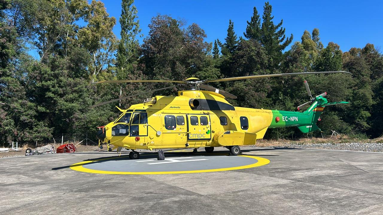 Las aeronaves llegarán a través de la firma chilena Ecocopter y se integrarán al avión  / Ecocopter