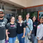 Familia de María Jesús realizó nueva protesta en centro de Los Ángeles 