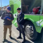 Fiscalización de buses interurbanos, Cedida