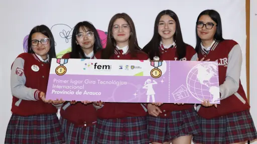 Estudiantes de Santa Juana, Lebu y Nacimiento triunfan en el Torneo FEM Biobío