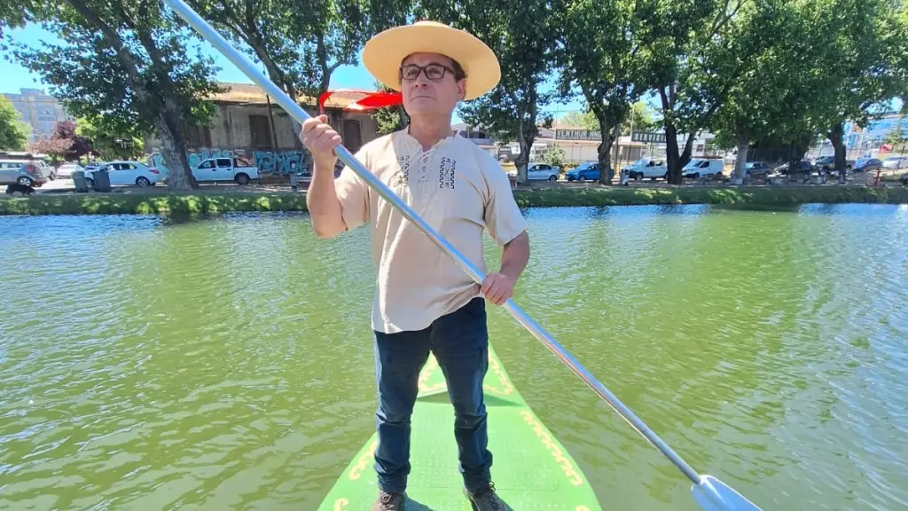 Marcelino Quezada, el gondolero de la laguna Esmeralda., La Tribuna