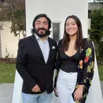 Isabella junto a su padre Mauricio Belmar., Redes sociales