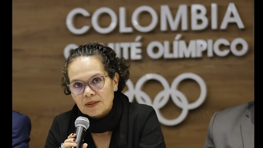 La ministra colombiana del Deporte, Astrid Bibiana Rodríguez, en una fotografía de archivo. EFE/ Mauricio Dueñas Castañeda, EFE