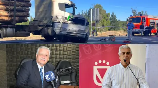 Alcaldes llaman a responsabilidad vial de conductores por accidentes en ruta Los Ángeles-Laja 