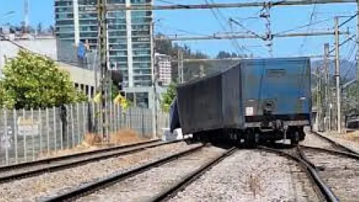 Descarrilamiento de Tren en Concepción alteró los servicios de Biotren