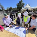 Construyen primer centro comunitario de cuidados de San Rosendo, Cedida