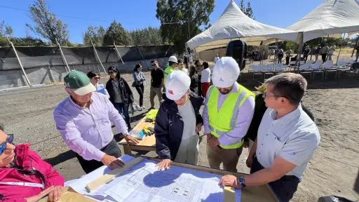 Construyen primer centro comunitario de cuidados de San Rosendo