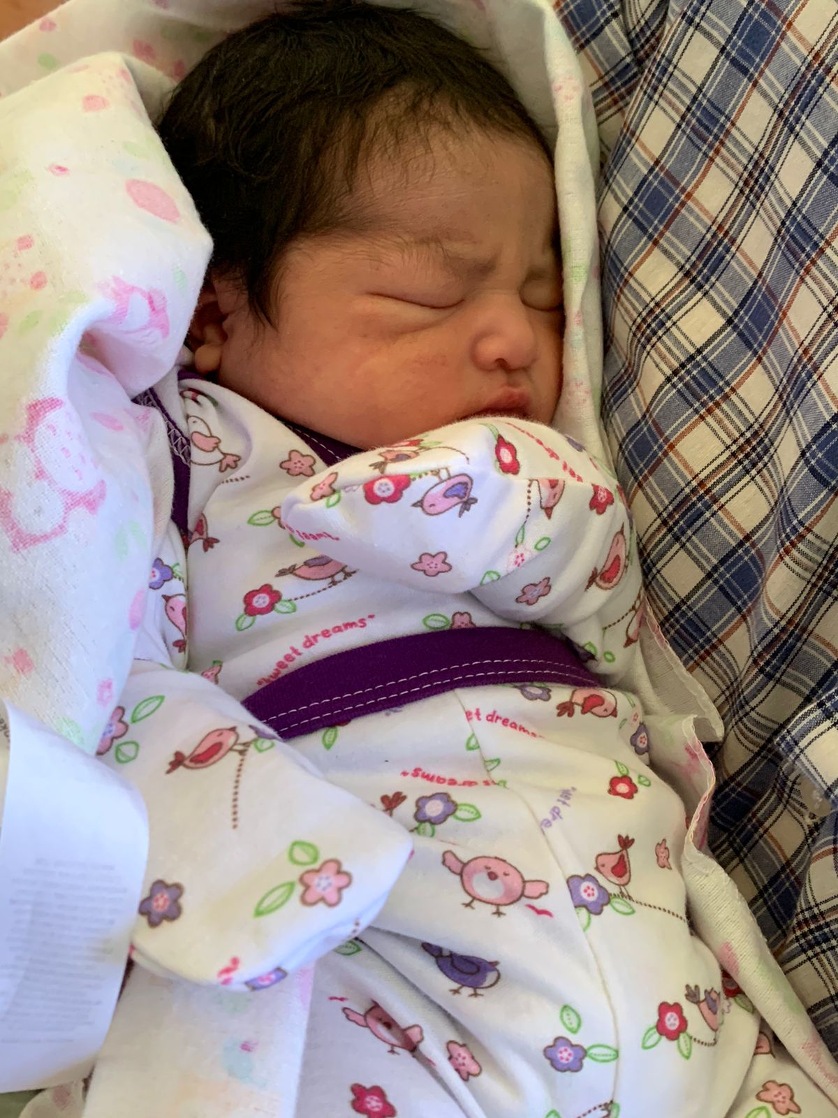 Primera recién nacida del 2024 en Biobío / Servicio de Salud Biobío