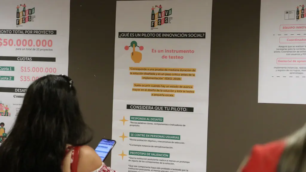 Lanzan convocatoria Innova FOSIS 2024 con  millones para innovación social, Cedida