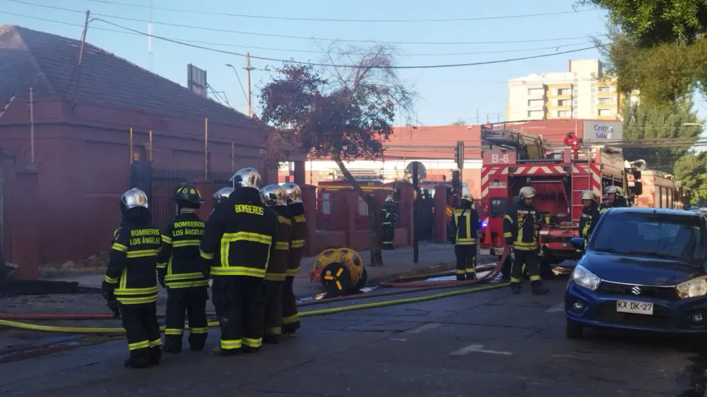 El incendio se registró en calle Colo Colo entre Mendoza y Valdivia | La Tribuna