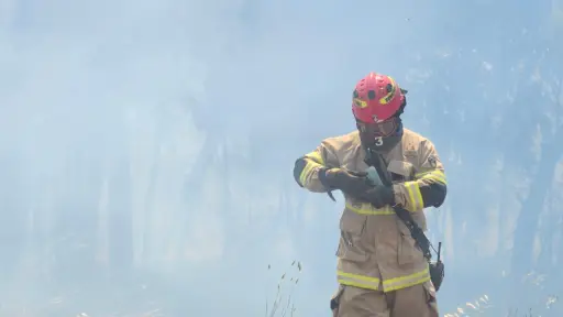 Incendio de interfase afecta pastizales en sector Curamávida