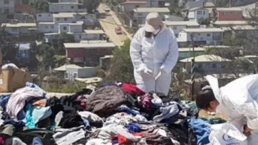 ¿Por qué los centros de acopio no están recibiendo ropa para los damnificados por incendios?