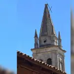 Empresa especializada en restauración analizará cruz en campanario de Rere: pieza sigue pendiendo de la cima