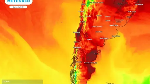 Alerta por calor extremo: Termómetros podrían alcanzar los 40 ºC en cuatro regiones de Chile
