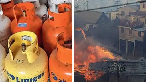 Empresa de gas recibirá y recargará de manera gratuita los cilindros de gas licuado siniestrados por los incendios forestales 