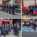 Bomberos de Los Ángeles y Cabrero acuden en apoyo al incendio en la región de Valparaíso, La Tribuna