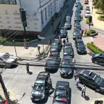 Movilización colectivos 3, Fredy Muñoz | La Tribuna