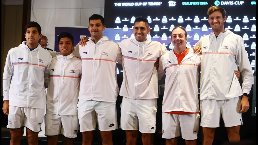 El equipo nacional de Copa Davis, Cedida