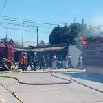Incendio afecta varias viviendas en población Iansa de Los Ángeles, La Tribuna