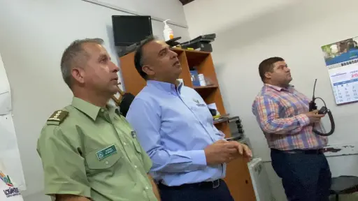 Nuevo prefecto de Carabineros reconoce labor municipal en combate a la delincuencia