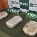 Decomiso de marihuana en Cabrero, Carabineros