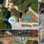 Inauguran Plaza de Armas de Negrete con nuevas áreas recreativas y de esparcimiento, Cedida