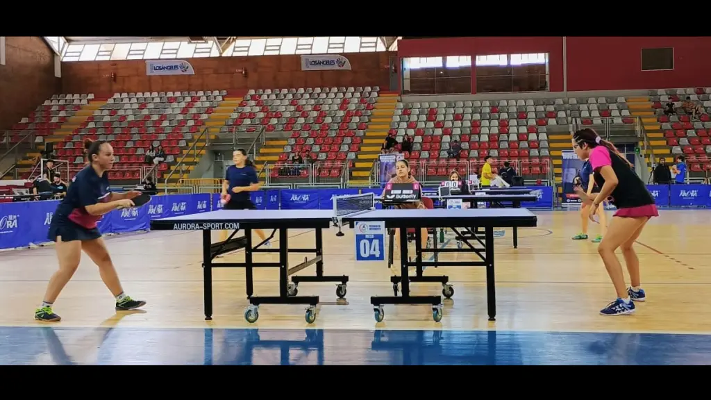 Una panorámica del Primer Open Topspin, realizado el sábado último en el Polideportivo, La Tribuna