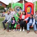 Inauguran juegos infantiles para niños y adolescentes en Tucapel, Cedida