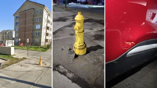 Vecina reclama por grifo muy mal ubicado en calle Cartier: Empresa comprometió pronto traslado