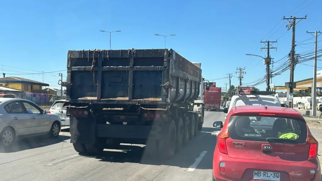 Denuncian a camión por incumplir normativa y causar vertimiento de pescado en San Pedro de La Paz, Cedida