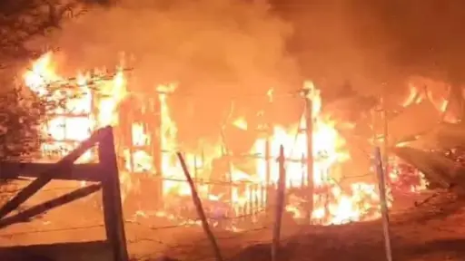 Adulta mayor fallece en su vivienda tras incendio en sector rural de Santa Juana