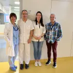 La doctora Mónica Silva está trabajando con la Coordinación de Trasplantes del Hospital del País Vasco. , cedida