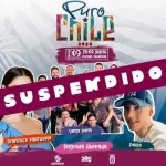 Suspenden Festival Puro Chile 2024 de Los Ángeles 
