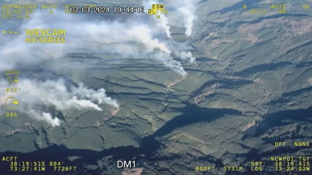Incendios forestales en Tirúa , Redes sociales