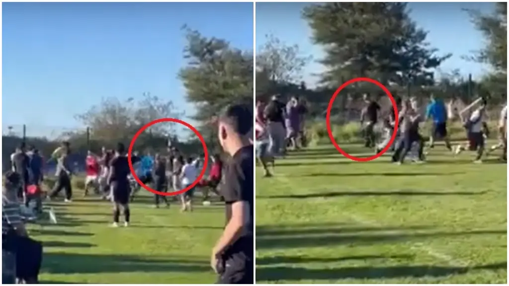 Disparos en pelea de fútbol rural de Los Ángeles, La Tribuna