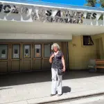 Después de 50 años, Rosa Ortega visitó nuevamente su liceo., Diario La Tribuna