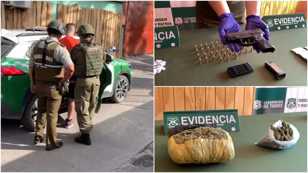 Operativo policial antidrogas del OS7, La Tribuna